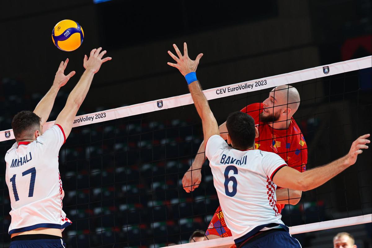 Cele mai tari imagini din România - Croația, optimea de finală de la Mondialul de volei masculin / FOTO: CEV