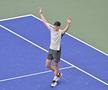 Jannik Sinner și bucuria sa pentru câștigarea trofeului de la US Open FOTO Imago Images