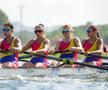 Barca feminină U23 de 4 rame Foto: Balint Czucz