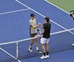 Jannik Sinner și Taylor Fritz la finalul meciului de la US Open FOTO Imago Images