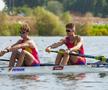 Barca masculină U23 de dublu rame Leontin Nuțescu, Andrei Mândrilă Foto: Balint Czucz