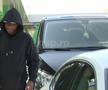 Clinton N'Jie, noul jucător de la Rapid, a ajuns la București