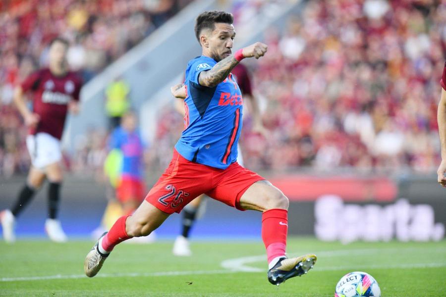 Alex Băluță l-a dezamăgit pe Gigi Becali după ultimele prestații. Foto: Cristi Preda, GSP.ro Marele sacrificat de la FCSB » Trece pe bancă după transferul lui Daniel Bîrligea și schimbarea sistemului