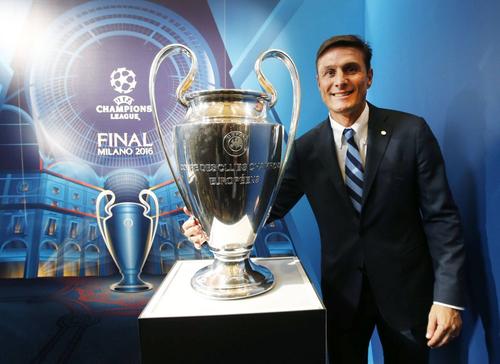 Javier Zanetti, fost câștigător al Ligii Campionilor