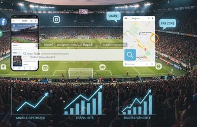 Cum pot cluburile de fotbal să aducă mai mulți suporteri la stadion cu ajutorul SEO