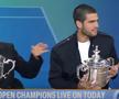 Aryna Sabalenka și Carlos Alcaraz, moment genial după US Open