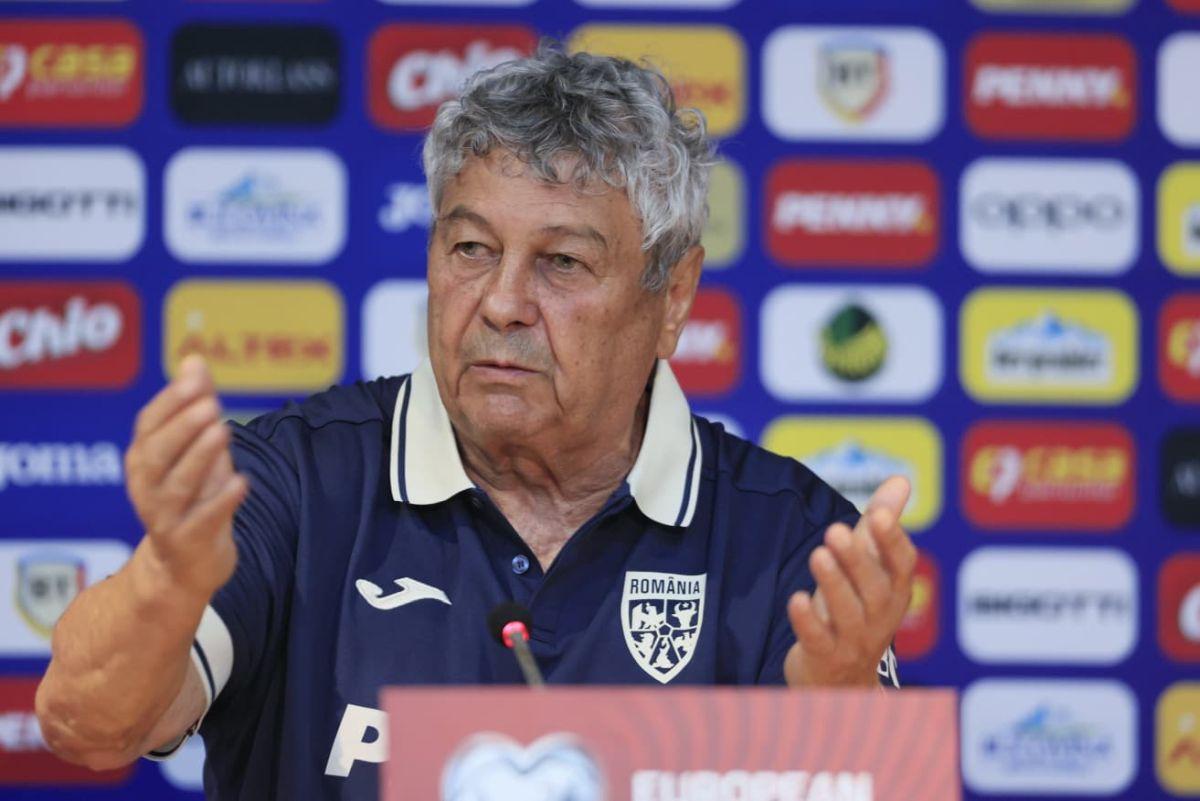 Mircea Lucescu și Marius Marin, conferință înainte de Cipru - România