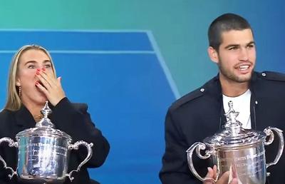 Sabalenka l-a confundat pe Alcaraz » Reacția lui Carlos face toți banii: „E 9 dimineața, nu te îngrijora!”