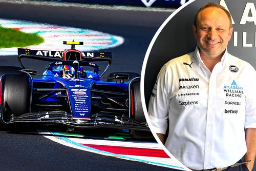 Sorin Cheran și un monopost Williams
