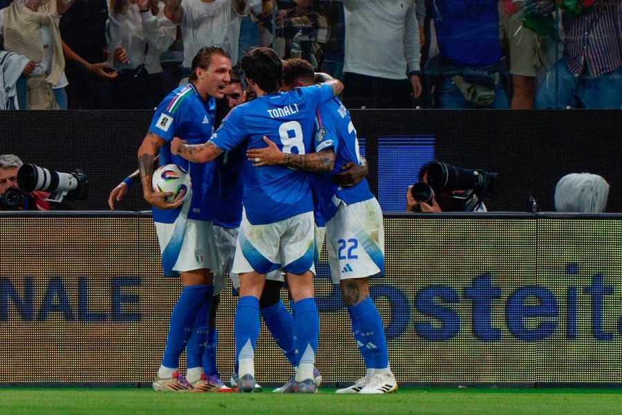 Naționala Italiei a debutat cu un 5-0 contra Estoniei sub comanda lui Gennaro Gattuso / Foto: Imago Statisticienii au făcut calculele pentru play-off-ul CM 2026 » Cu cine ar putea juca România în martie 2026