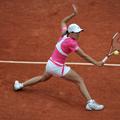 Justine Henin lovind reverul cu o mână pe când jucat FOTO Imago Images