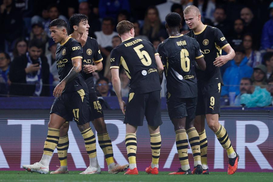 Haaland, „dublă” în Porto - City 0-2 // foto: Imago Toate rezultatele din prima seară de Liga Campionilor: Răzvan Marin, erou pentru AEK, Chivu a cedat la limită cu Real Madrid » Haaland a reușit o „dublă” pentru City