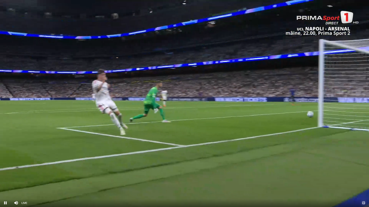 Gafa lui Martinez în Real Madrid - Inter