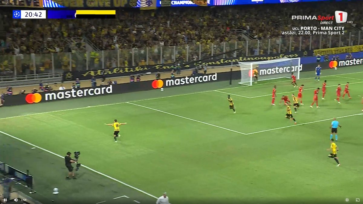 Răzvan Marin, gol superb în Champions League