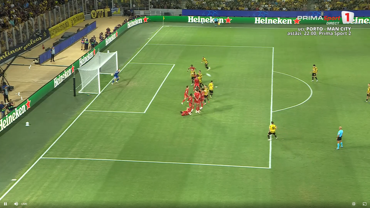 Răzvan Marin, gol superb în Champions League