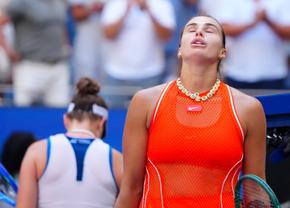 Aryna Sabalenka, prima semifinalistă de la US Open, după un meci pasionant cu Linda Noskova