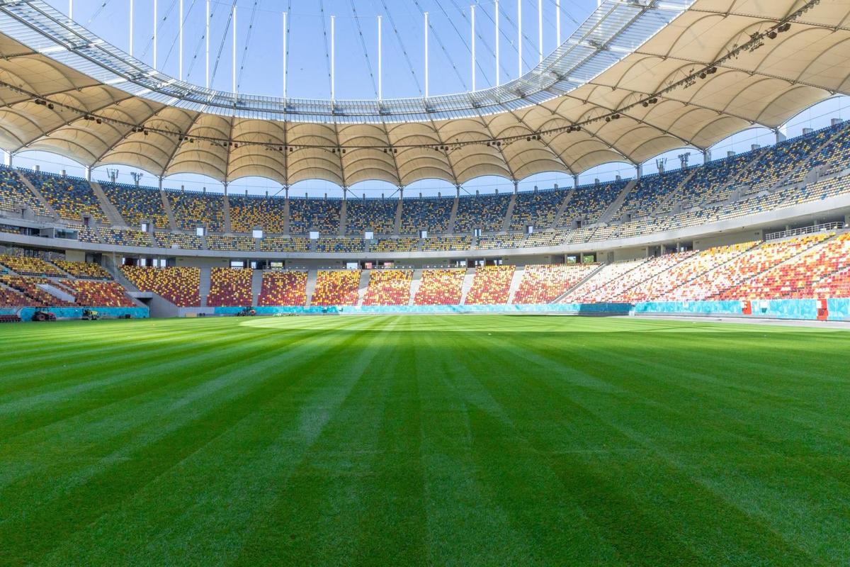 Arena Națională, după schimbarea gazonului