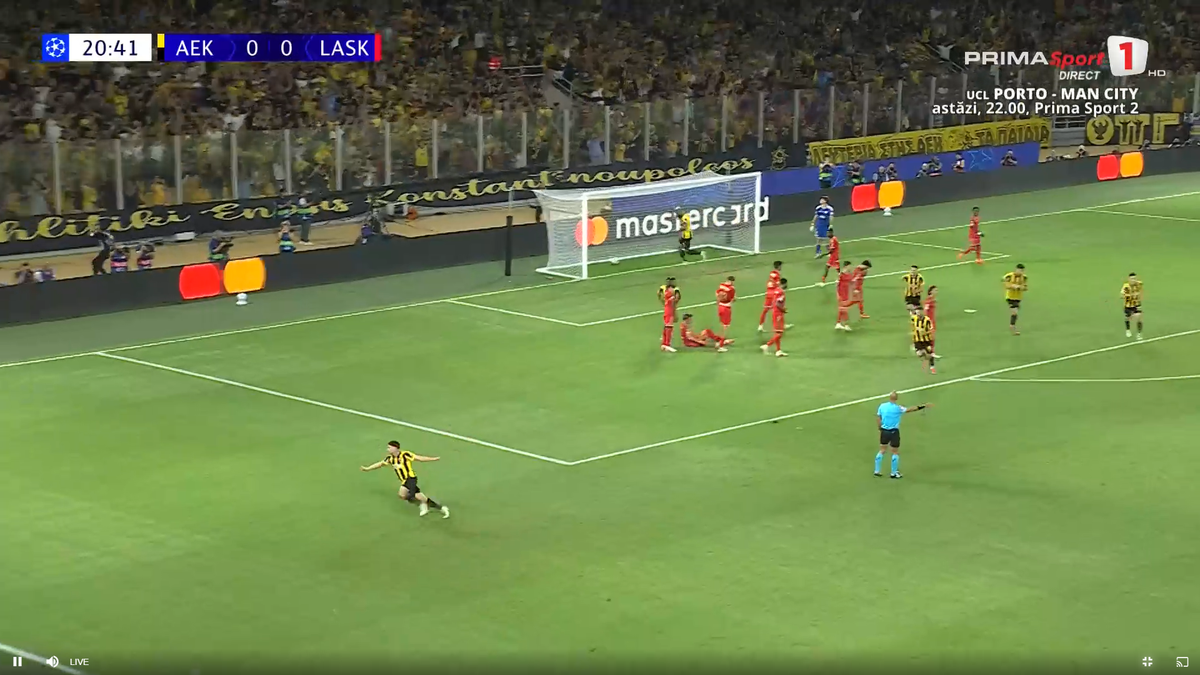 Răzvan Marin, gol superb în Champions League