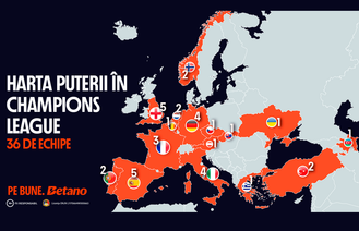 Harta Ligii Campionilor 2026/2027: favoritele, echipele și cotele pentru noul sezon