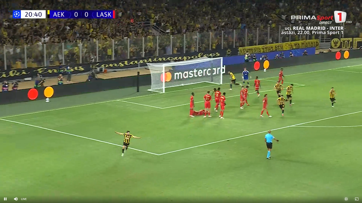 Răzvan Marin, gol superb în Champions League