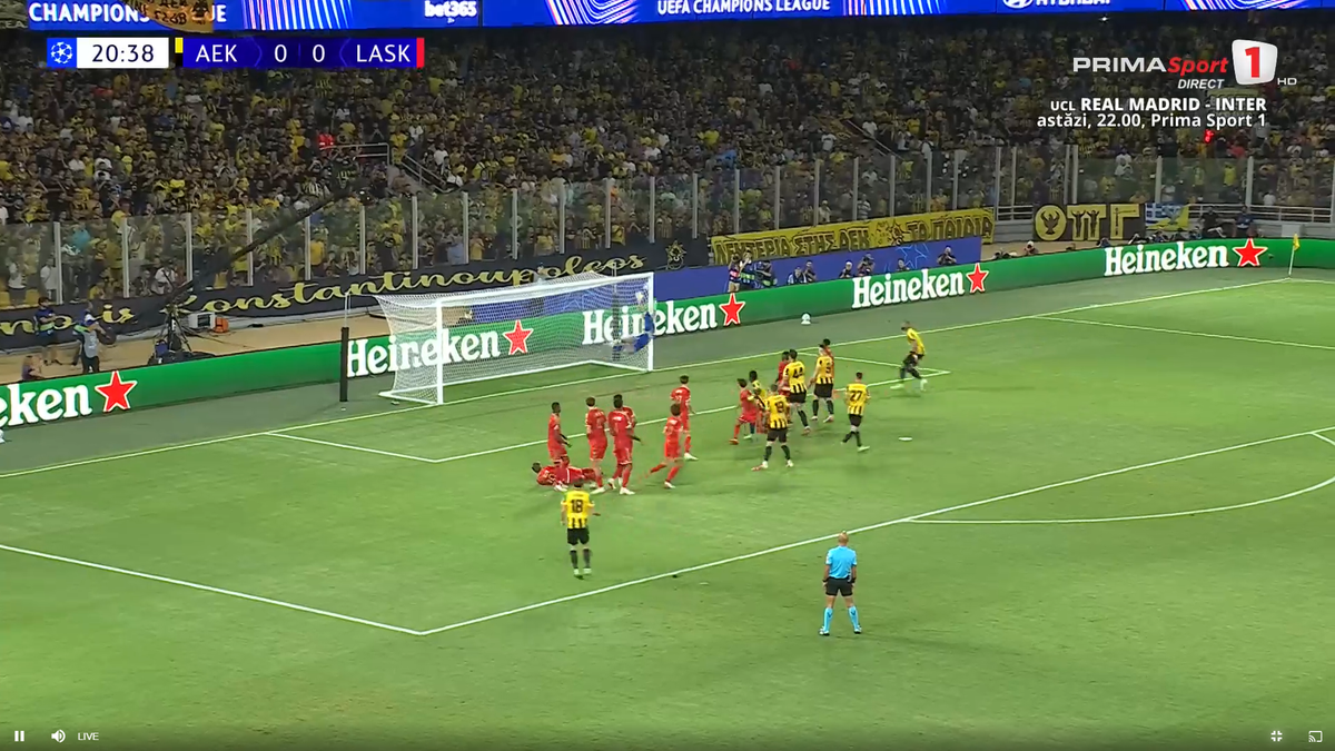 Răzvan Marin, gol superb în Champions League
