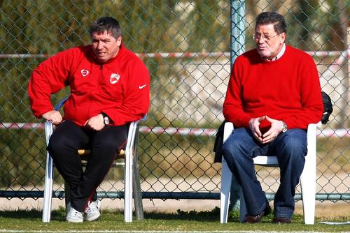 Cornel Țălnar și Cornel Dinu nu mai au de mult timp o relație cordială / Sursă foto: Arhivă Gazeta Sporturilor