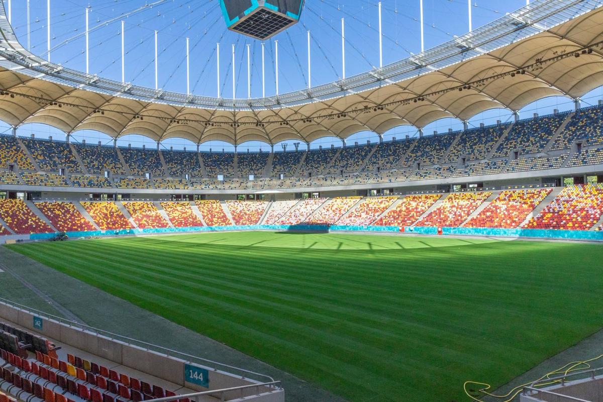 Arena Națională, după schimbarea gazonului