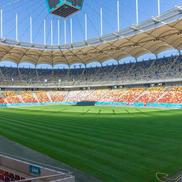 Arena Națională, după schimbarea gazonului / foto: Facebook @ Primăria Municipiului Bucureşti
