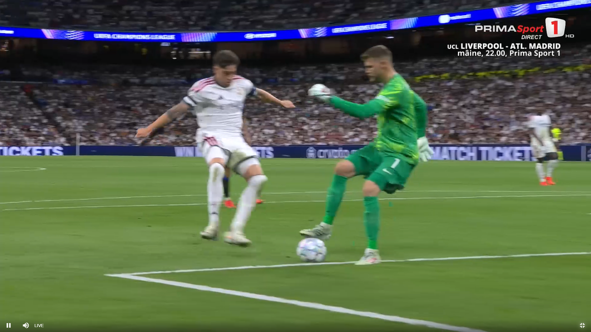 Gafa lui Martinez în Real Madrid - Inter