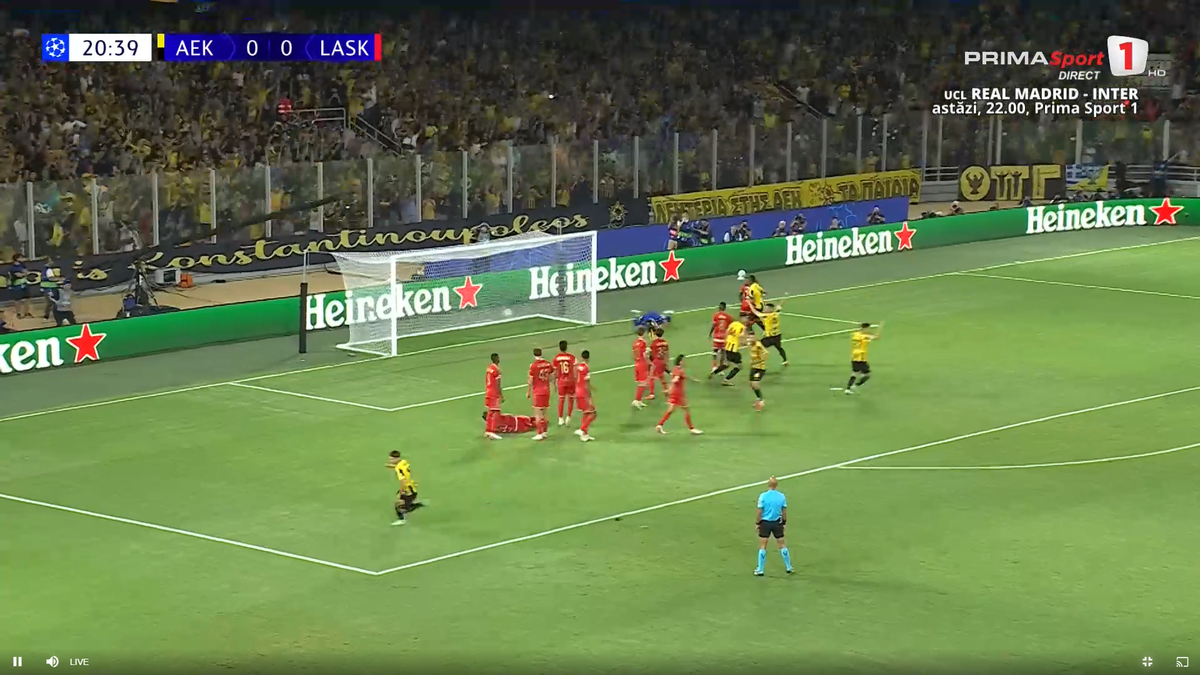 Răzvan Marin, gol superb în Champions League