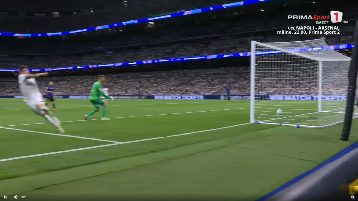 Gafa lui Martinez în Real Madrid - Inter