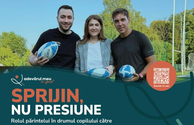 Sprijin, nu presiune - un workshop despre rolul părintelui în drumul copilului către sportul de performanță