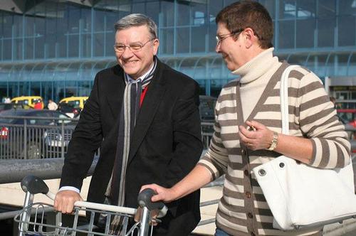 Mircea Sandu și soția Elisabeta