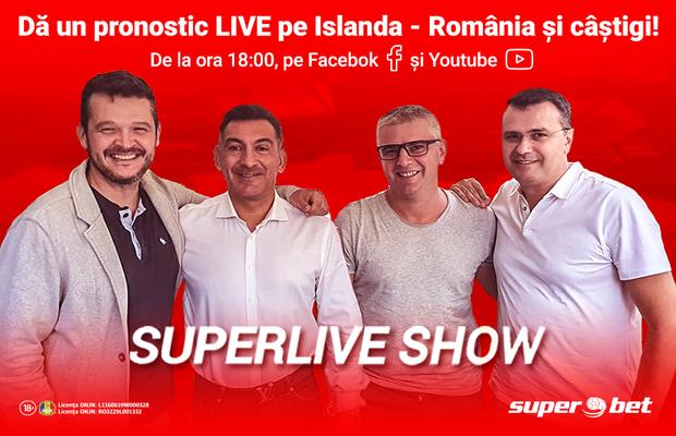 Fă galerie pentru România și urmărește o ediție de colecție a SuperLive Show!