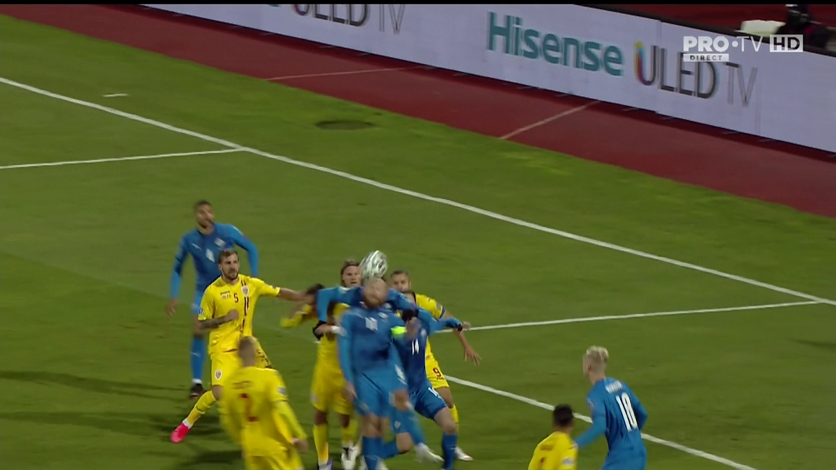 Islanda - România. VAR + PENALTY
