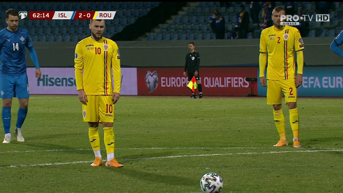 Islanda - România. VAR + PENALTY
