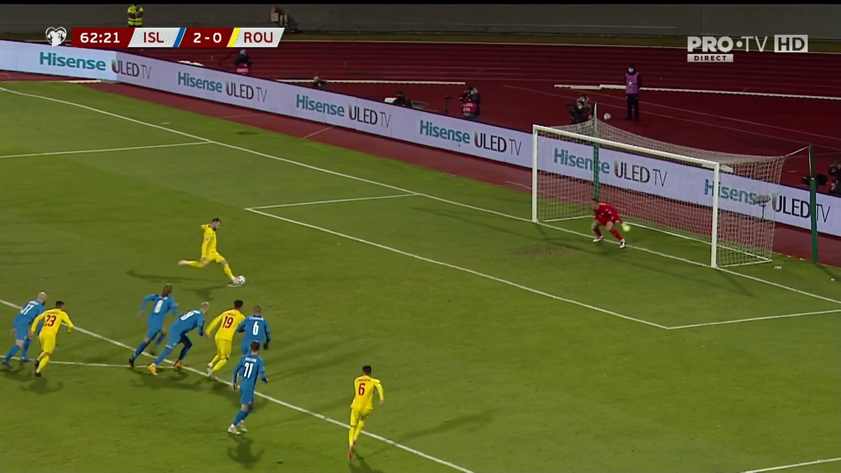 Islanda - România 2-1. Trebuia să primim al doilea penalty? Verdictul specialistului la deciziile VAR