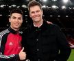 Cristiano Ronaldo și Tom Brady/ foto: Instagram @cristiano