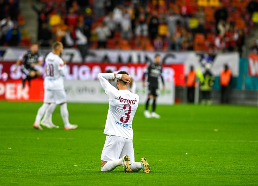Gestul lui Ziv Morgan, israelianul lui CFR Cluj, a atras toate privirile înaintea meciului cu Dinamo