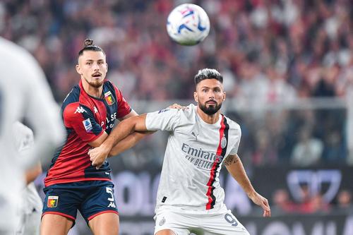 Radu Drăgușin, printre cei mai buni din Genoa - AC Milan (foto: Guliver/Getty Images)