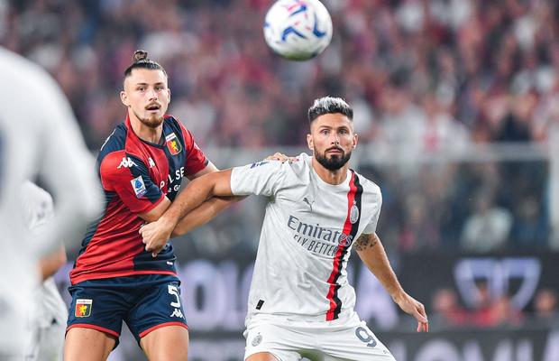 Radu Drăgușin, printre cei mai buni din Genoa - AC Milan, George Pușcaș, cel mai slab: „Jocul a trecut pe lângă el”