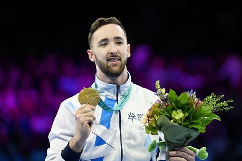 Artem Dolgopyat cu medalia de aur FOTO Imago Images