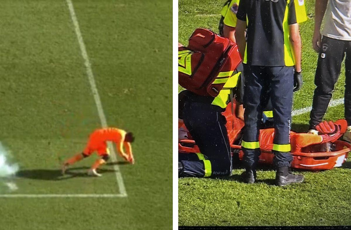 A venit verdictul » Ce se întâmplă cu partida din Ligue 1, suspendată după ce o petardă a explodat lângă portarul lui Clermont + Ce sancțiune au primit gazdele