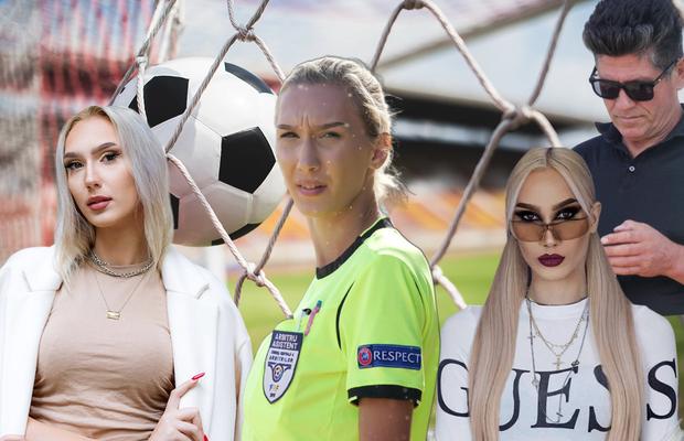 Speranța arbitrajului din România e soția lui Ogică! Alexandra a lăsat handbalul și acum face legea la meciurile de județeană