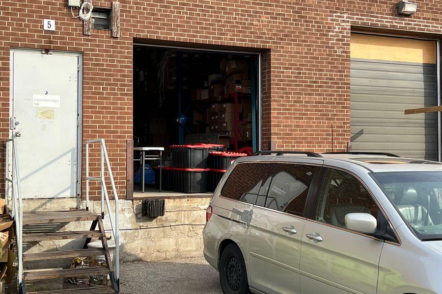 Așa arăta în octombrie 2023 intrarea în depozitul Quantum Nutrition din Toronto. Foto: arhiva GSP Începe procesul Simonei Halep la New York! Data fixată pentru prima înfățișare în litigiul de 10 milioane de dolari + prima mare victorie obținută de avocații americani