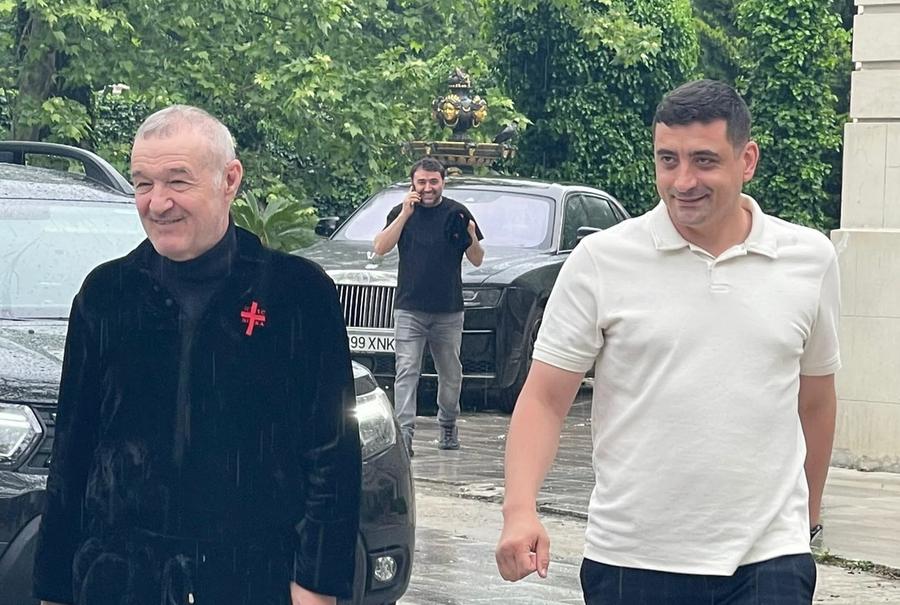 Gigi Becali și George Simion „Nea Gigi, sunt live pe TikTok!” » În ziua alegerilor, înainte de FCSB - Slobozia, Simion l-a sunat pe Becali! Mii de oameni au auzit derapajul la adresa lui Lasconi