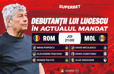 România - Moldova: miza lui Ianis Hagi și a noutăților din lotul lui Lucescu