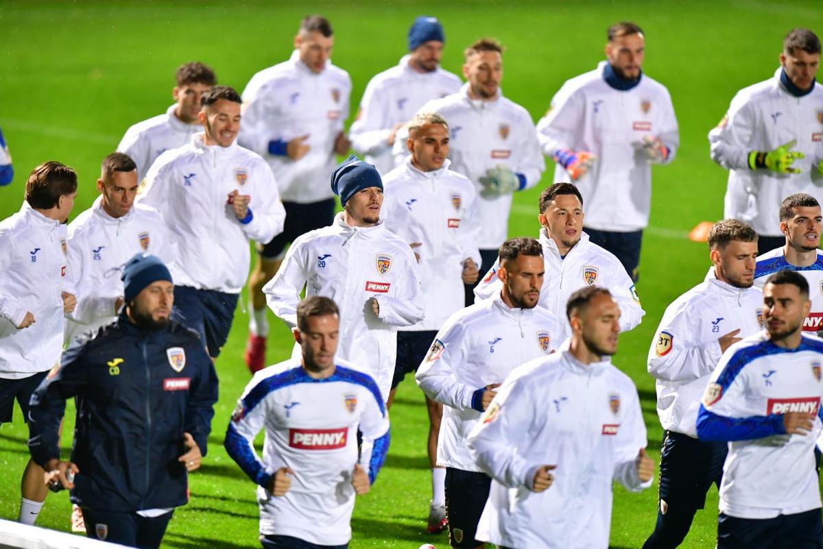 Antrenament România, înainte de România - Moldova, 8 octombrie, foto: Cristi Preda / GSP