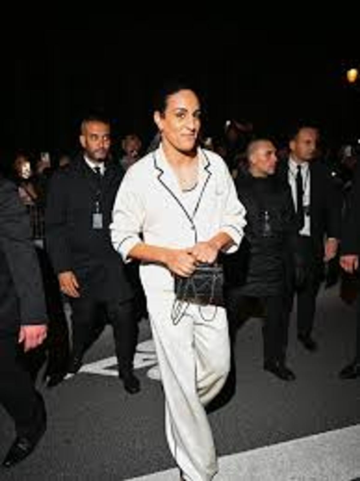 Imane Khelif, apariție în premieră la Săptămâna Modei