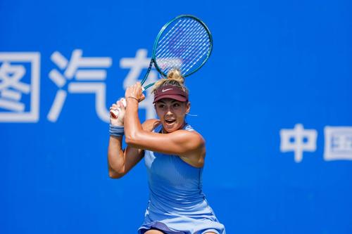 Jaqueline Cristian, la Wuhan Open/Foto: Imago Images
